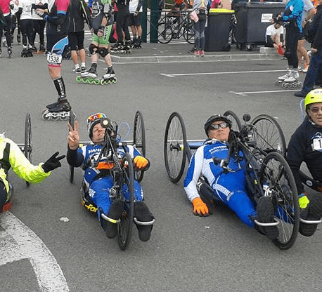 compétition handbike Lourdes Tarbes