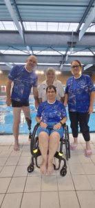 Le dimanche 19 octobre 2025, l’AS Handivienne section natation brille à la 1ère CNC à Valence