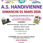 LOTO AS HANDIVIENNE - DIMANCHE 1 MARS 2026